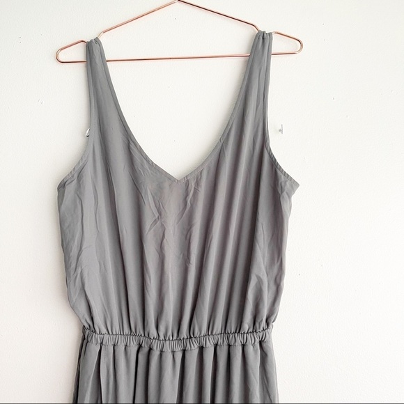 Show Me Your MuMu Kendall Soft Charcoal Maxi Dress - Picture 5 of 7